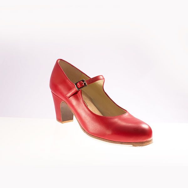 Chaussures Begoña Cervera M03 CORREA Cuir rouge – Image 2