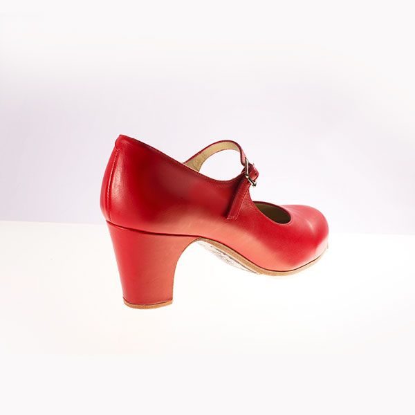 Chaussures Begoña Cervera M03 CORREA Cuir rouge – Image 3