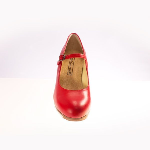 Chaussures Begoña Cervera M03 CORREA Cuir rouge – Image 4