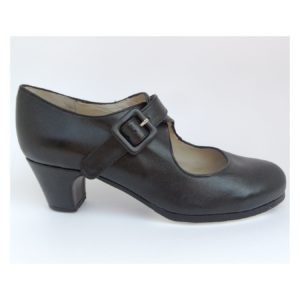Chaussures Begoña Cervera M40 TABLAS Cuir noir