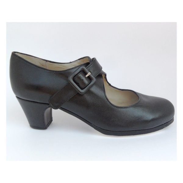Chaussures Begoña Cervera M40 TABLAS Cuir noir