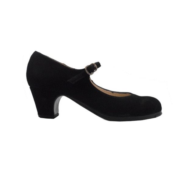 Chaussures Begoña Cervera M03 CORREA Daim noir