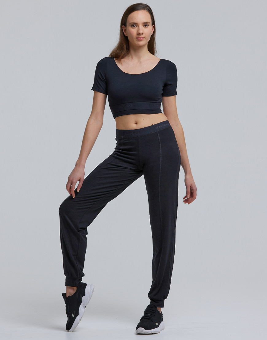 Pantalon De Pole Dance Pour Femme - Taille Haute - Uni - Confortable Pour Danse Et Entraînement - Coupe Ample Et Standard