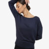 Pull d'échauffement Repetto D0673 Bleu Nuit – Image 3