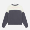 Sweat bi-color Repetto S0619 Anthracite et Blanc – Image 2