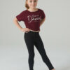 T-shirt Temps Danse AGILE I AM Junior Bordeaux – Image 3