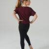 T-shirt Temps Danse AGILE I AM Junior Bordeaux – Image 4