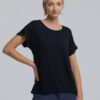 T-Shirt Temps Danse BADINE Noir