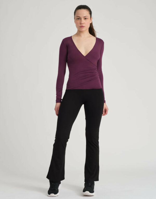 Cache-cœur Temps Danse BABSIE Black Cherry – Image 3