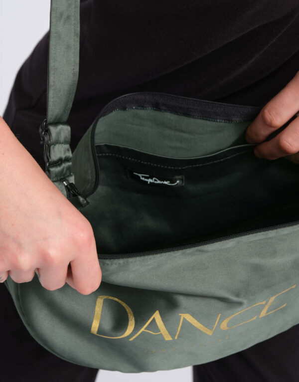 Sac Demi-Lune Temps Danse SAKURA Dark Kaki – Image 4