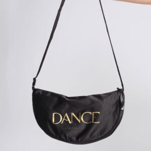 Sac Demi-Lune Temps Danse SAKURA Noir