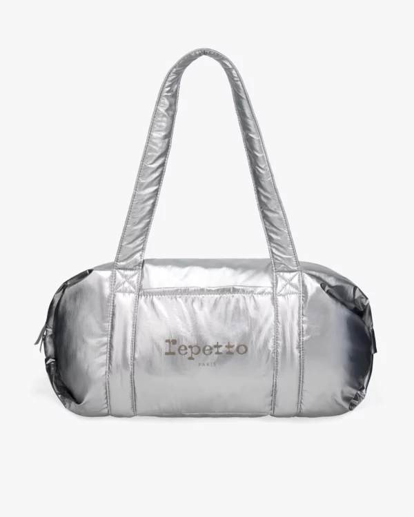Sac polochon Repetto LARGE B0233NC Argent