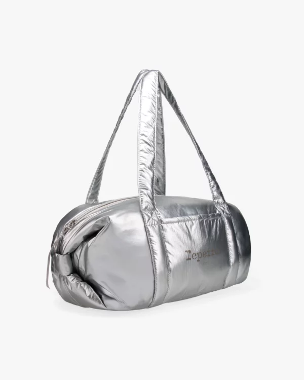 Sac Polochon Repetto MEDIUM B0232NC Argent – Image 3