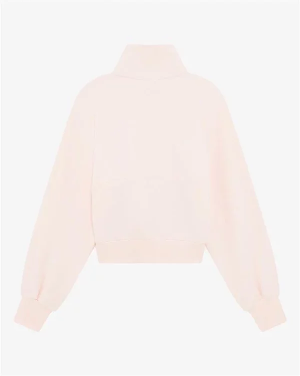 Sweat zippé Repetto S0724 Rose Craie – Image 4
