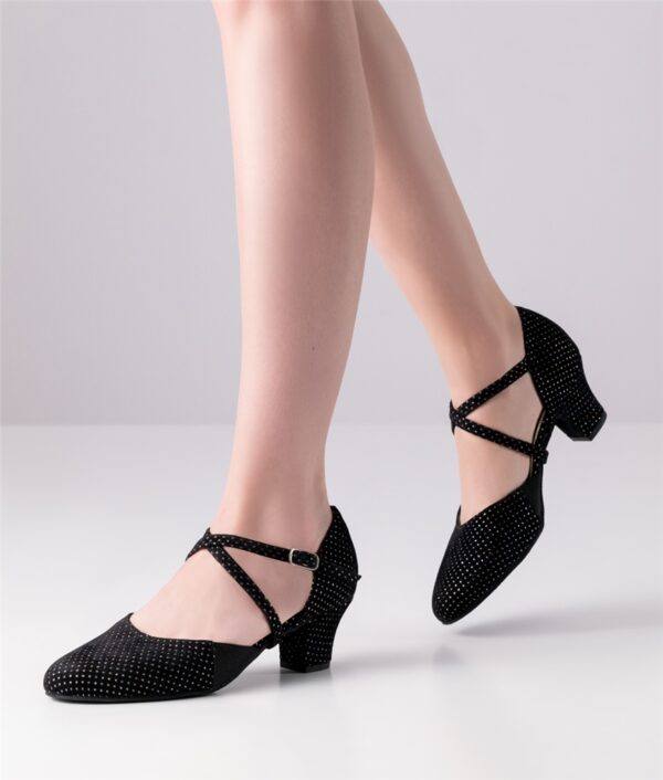Chaussures Werner Kern RONJA Brocart Noir – Image 3
