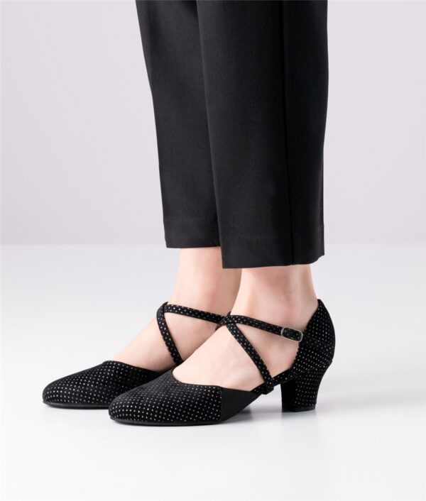 Chaussures Werner Kern RONJA Brocart Noir – Image 2