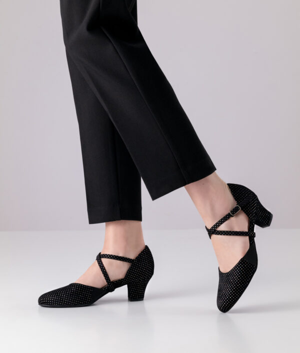 Chaussures Werner Kern RONJA Brocart Noir – Image 4