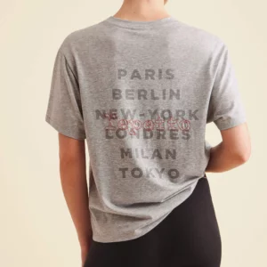 T-Shirt Repetto City Ballet Gris Chiné