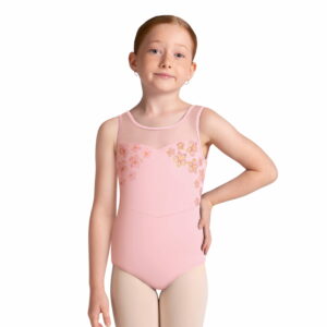 Justaucorps Bloch CL50011 LINDA Rose - Enfant