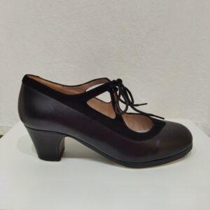 Chaussures Begoña Cervera M37 CANDOR Cuir et daim noir