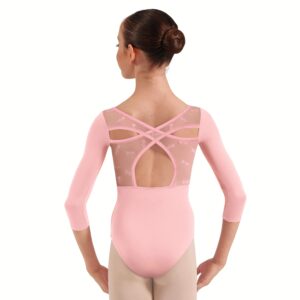 Justaucorps Bloch CL60005 AVERY Rose - Enfant