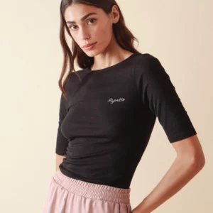 T-Shirt Repetto Décolleté Dos Noir