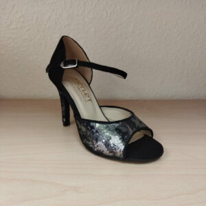 Chaussures Merlet ROSANE1 Noir et Argent